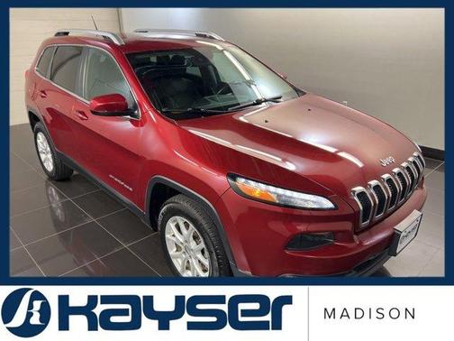 Deep Cherry Red Crystal Pearlcoat 2015 Jeep Cherokee Latitude