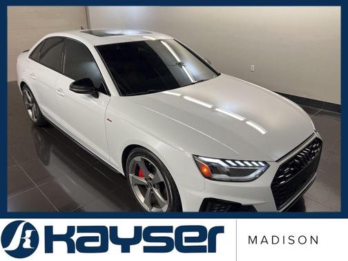 Glacier White Metallic 2023 Audi A4 45 S line Premium Plus