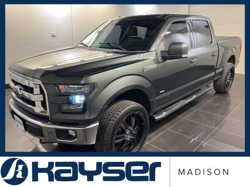 Green 2015 Ford F-150 XLT
