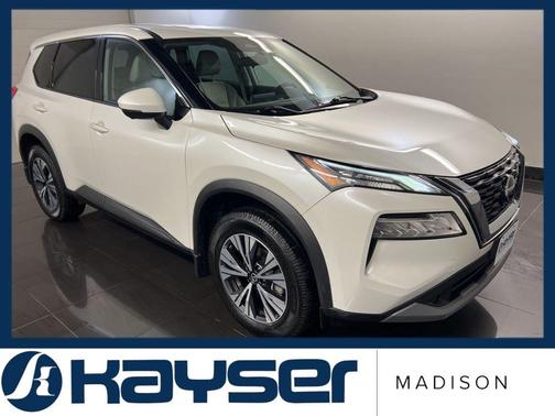 White 2021 Nissan Rogue SV