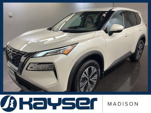 White 2021 Nissan Rogue SV