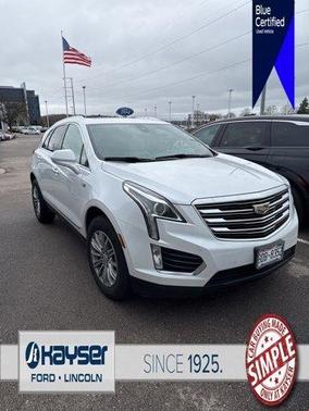 Crystal White Tri-Coat 2017 Cadillac XT5 Luxury