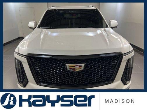 Crystal White Tri-Coat 2025 Cadillac Escalade ESV Sport