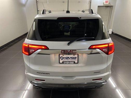 White Frost Tri-Coat 2019 GMC Acadia Denali