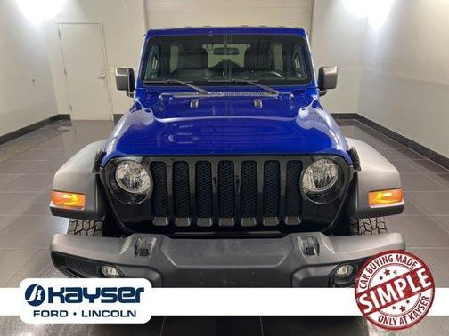 Ocean Blue Metallic 2020 Jeep Wrangler Unlimited Sport