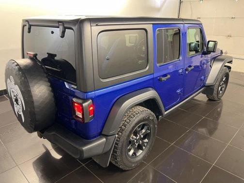 Ocean Blue Metallic 2020 Jeep Wrangler Unlimited Sport