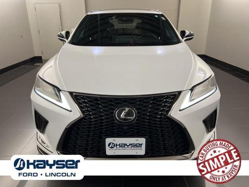 2022 Lexus RX 350 F SPORT Handling
