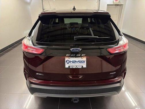 Burgundy 2024 Ford Edge SEL