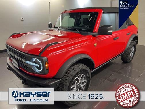 Race Red 2024 Ford Bronco Badlands