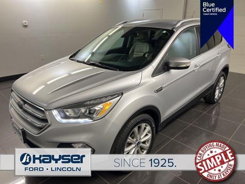 Ingot Silver Metallic 2017 Ford Escape Titanium