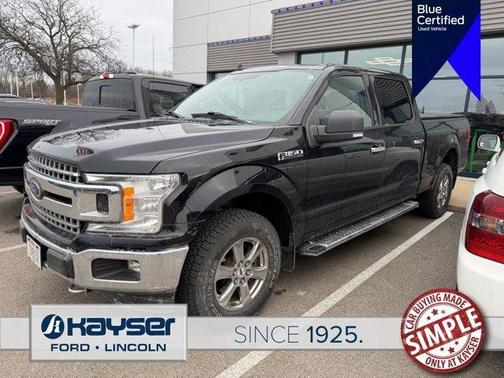 Shadow Black 2018 Ford F-150 XLT