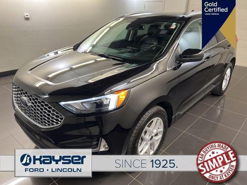 Agate Black Metallic 2024 Ford Edge SEL