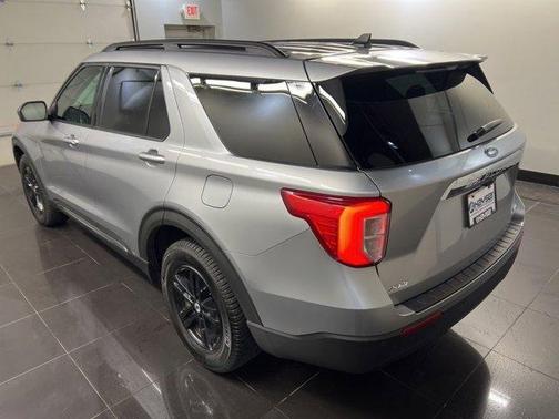 Silver 2021 Ford Explorer XLT