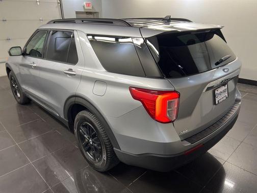 Silver 2021 Ford Explorer XLT