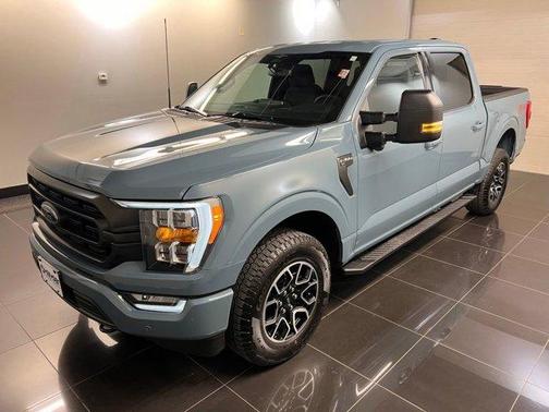 Blue 2023 Ford F-150 XLT