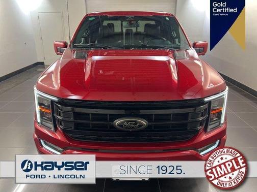 Red Metallic 2023 Ford F-150 Lariat