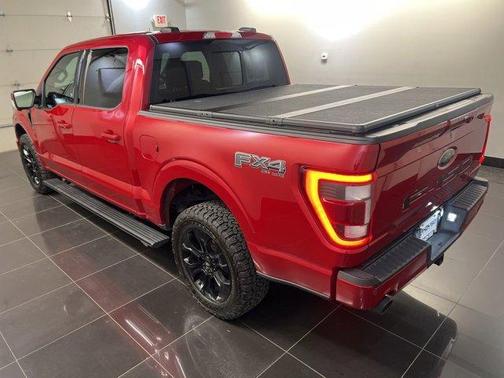 Red Metallic 2023 Ford F-150 Lariat