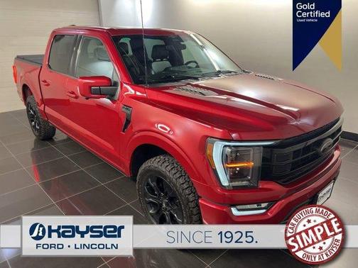 Red Metallic 2023 Ford F-150 Lariat