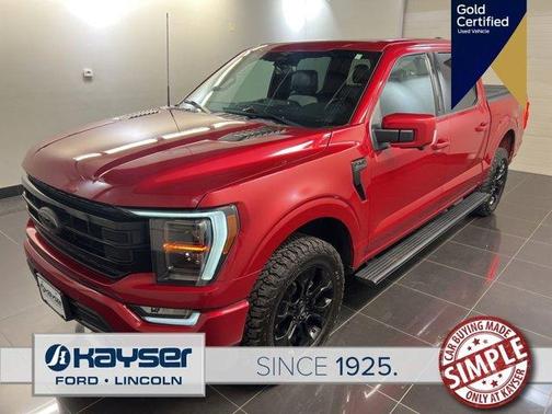 Red Metallic 2023 Ford F-150 Lariat