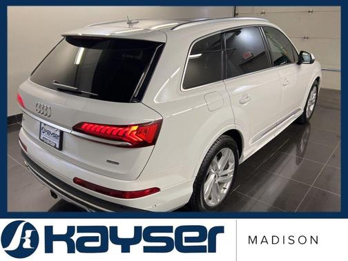 Carrara White 2020 Audi Q7 55 Prestige
