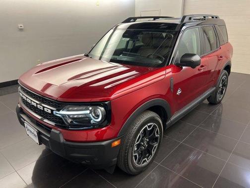 Ruby Red Metallic Tinted Clearcoat 2025 Ford Bronco Sport Outer Banks