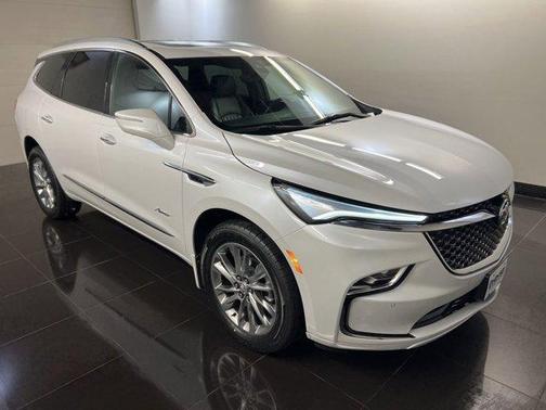 White Frost Tri-Coat 2023 Buick Enclave Avenir
