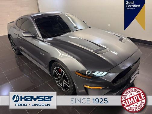 Gray 2021 Ford Mustang GT