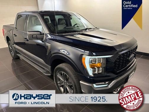 Blue 2023 Ford F-150 XLT