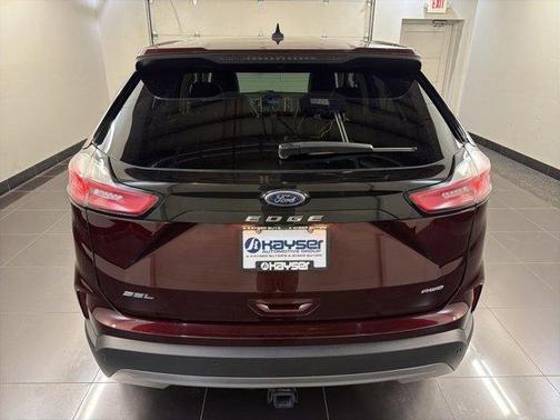 Burgundy 2024 Ford Edge SEL