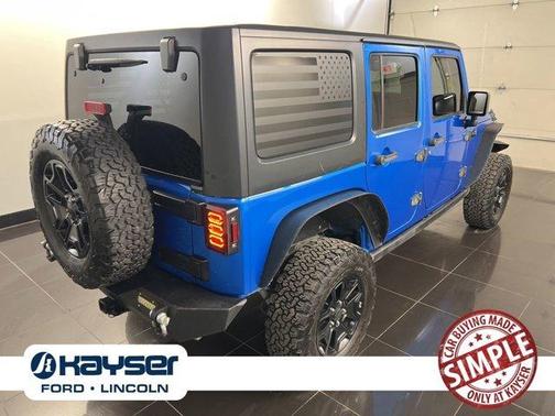 2016 Jeep Wrangler Unlimited Sahara