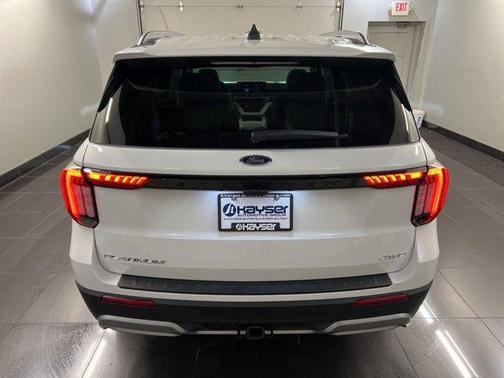 Star White 2026 Ford Explorer Platinum