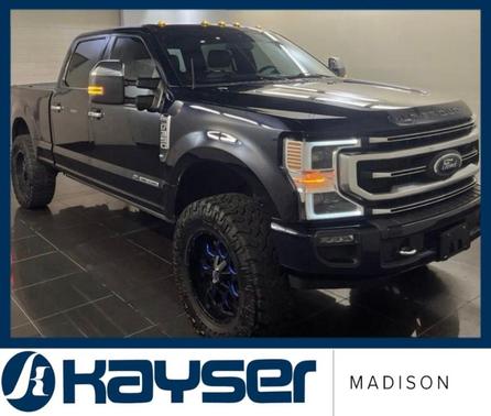 Blue Metallic 2021 Ford F-350 Platinum