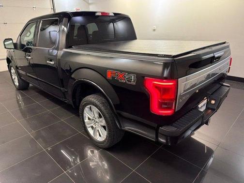 Shadow Black 2016 Ford F-150 Platinum
