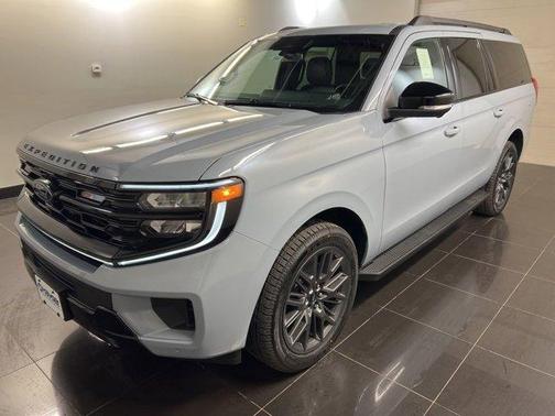 Glacier Gray Metallic 2026 Ford Expedition Max Platinum