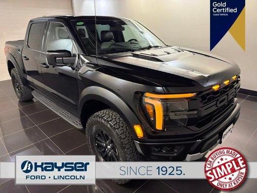 Agate Black Metallic 2025 Ford F-150 Raptor
