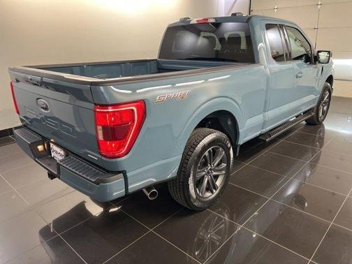 Blue 2023 Ford F-150 XLT