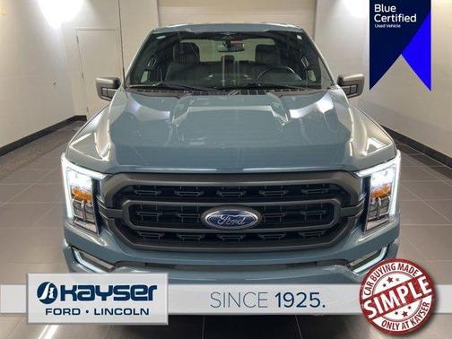 Blue 2023 Ford F-150 XLT