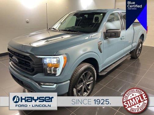 Blue 2023 Ford F-150 XLT