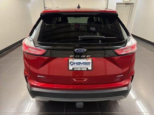 Red Metallic 2023 Ford Edge SEL