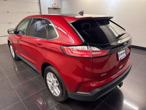Red Metallic 2023 Ford Edge SEL