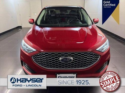 Red Metallic 2023 Ford Edge SEL