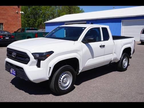 White 2024 Toyota Tacoma SR