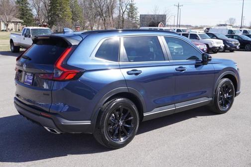 Blue 2025 Honda CR-V Hybrid Sport-L