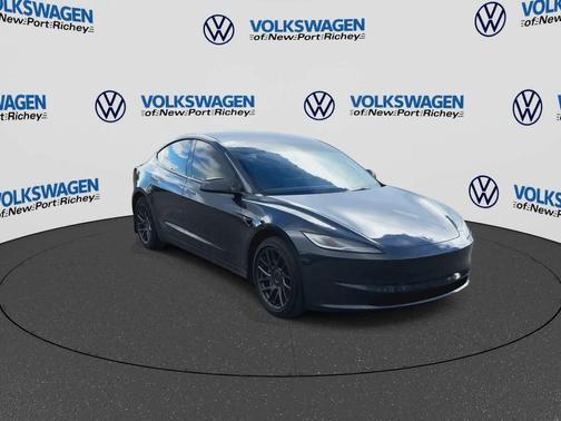 Stealth Grey 2025 Tesla Model 3 Long Range