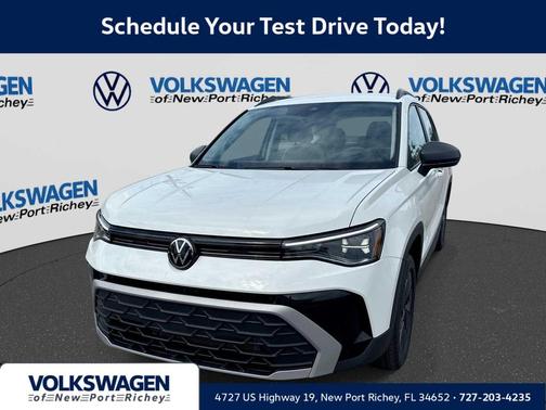 Pure White 2027 Volkswagen Taos S