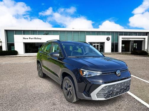 Deep Black Pearl Effect 2025 Volkswagen Taos 1.5T S