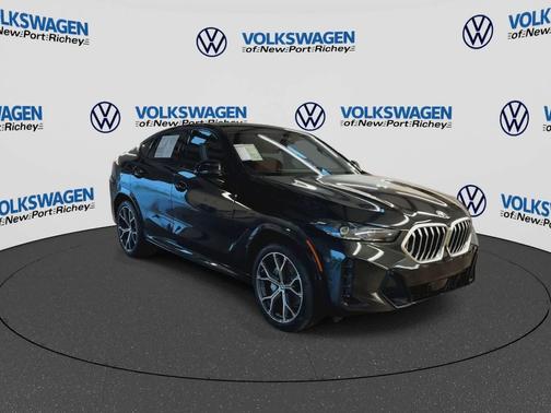 Black Sapphire Metallic 2026 BMW X6 xDrive40i