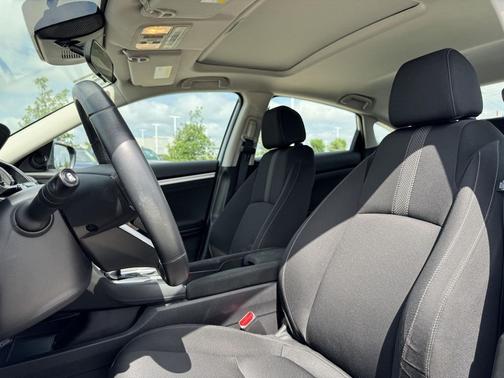 Lunar Silver Metallic 2021 Honda Civic EX