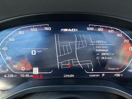 Black Sapphire Metallic 2022 BMW X3 M40i