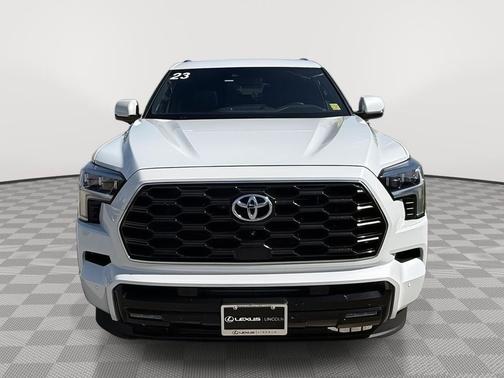 Wind Chill Pearl 2023 Toyota Sequoia Platinum